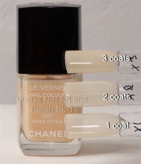 chanel nail polish beige petale